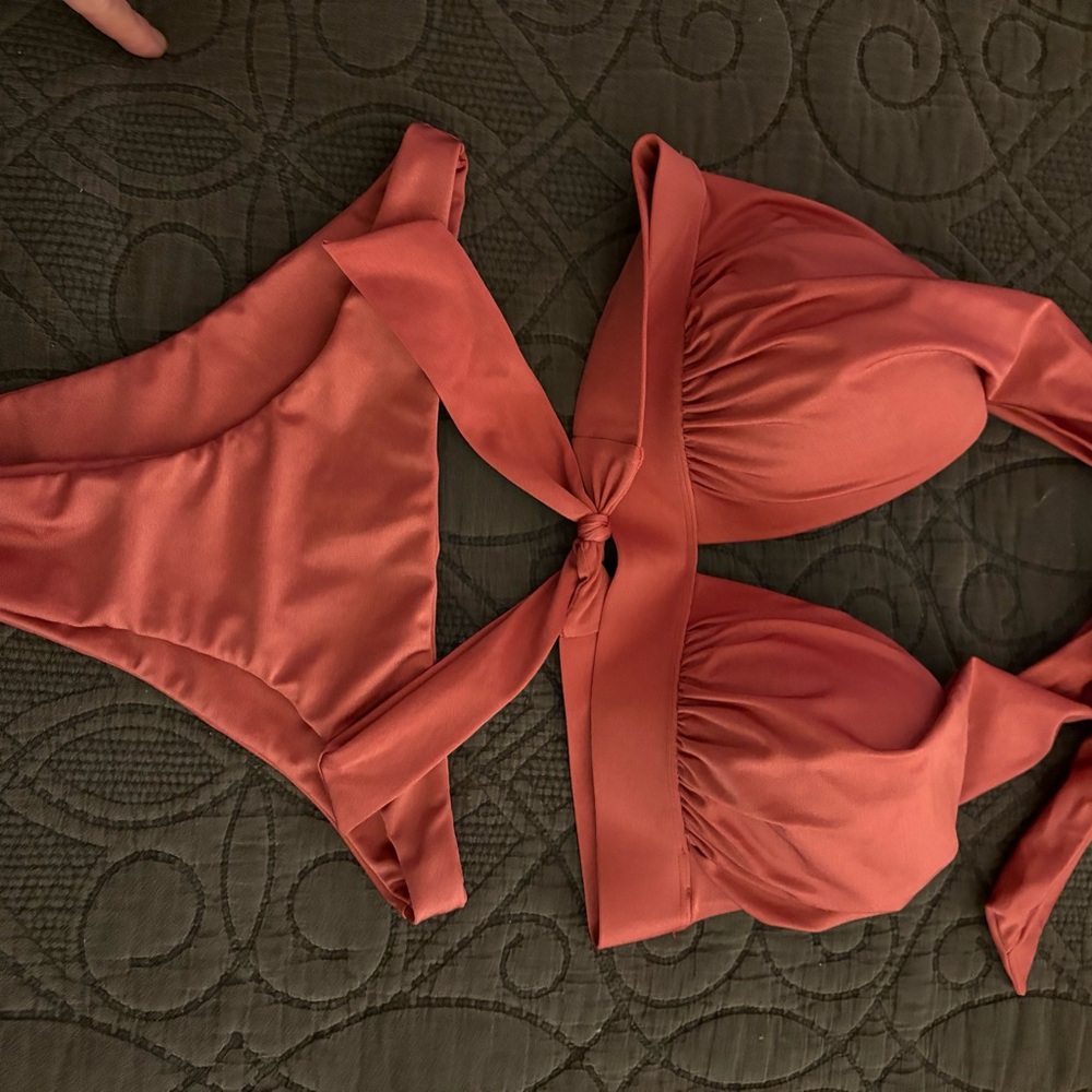 Coral Bikini Set